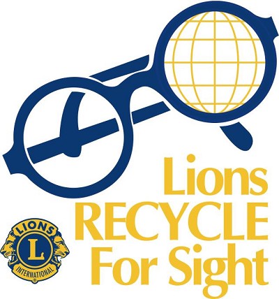 Lions Recycle for Sight Logo